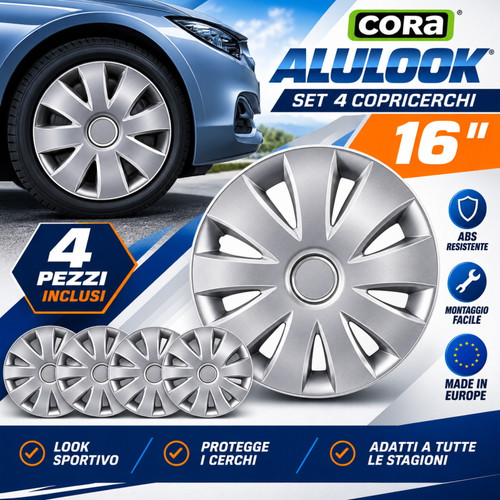 Set copricerchi auto - 4,
